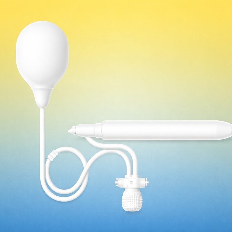 Prótese peniana inflável