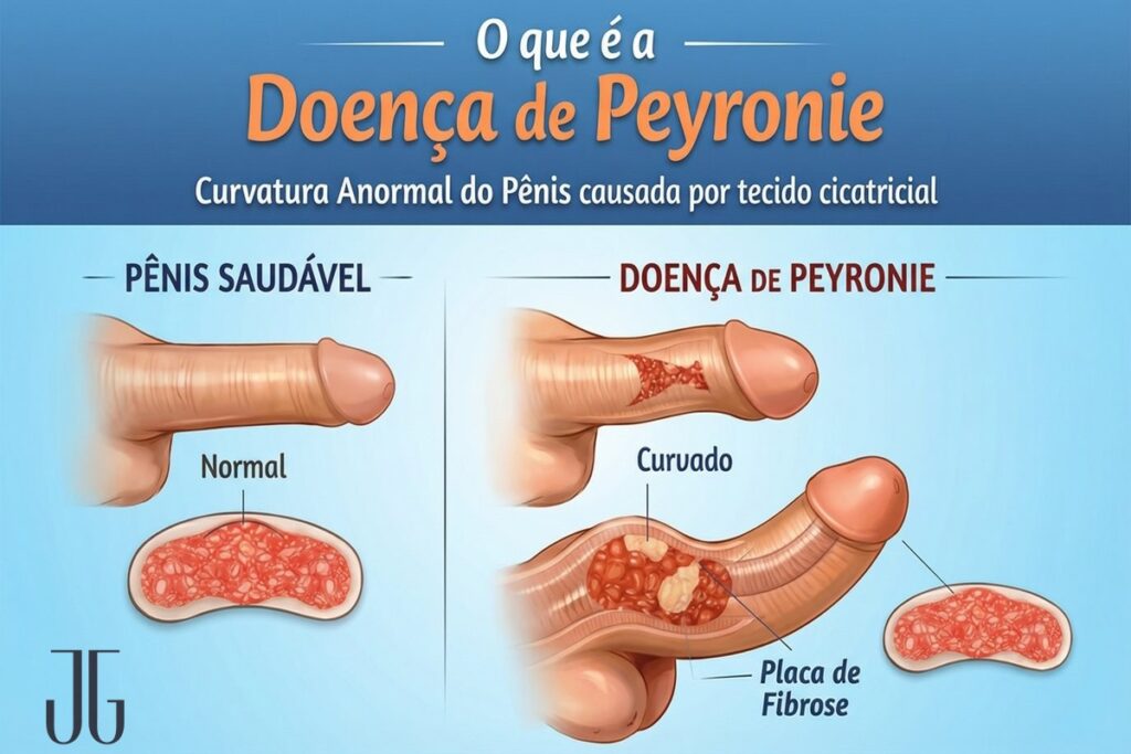 doença de PERYONIE – PÊNIS TORTO