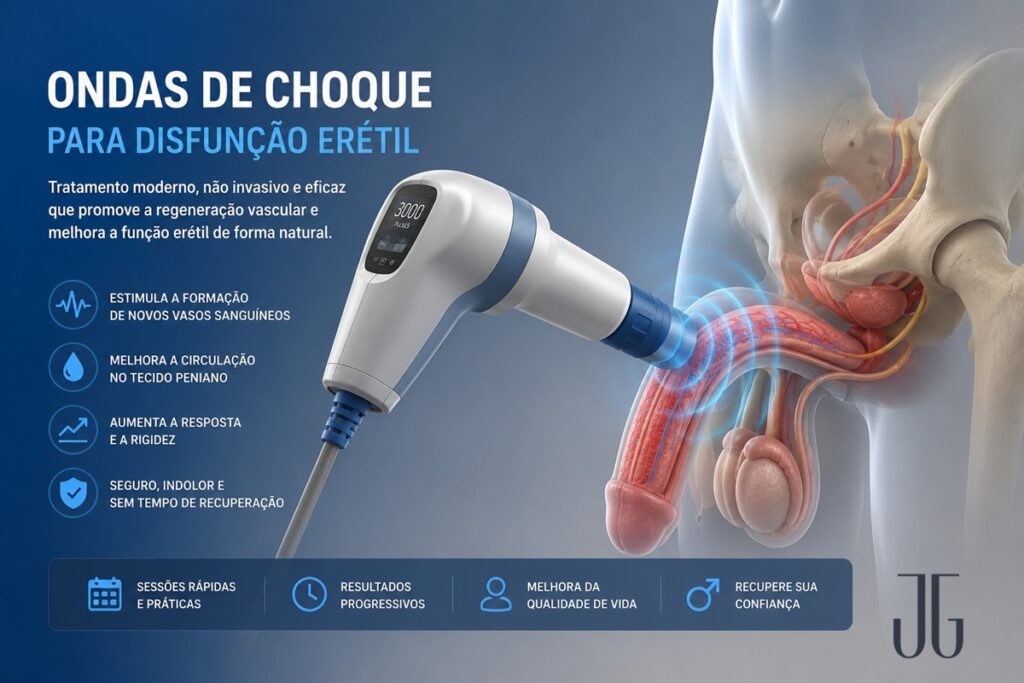 Ondas de choque para disfunção erétil