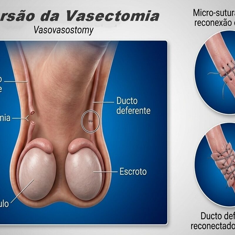 como é feito a reversão de vasectomia