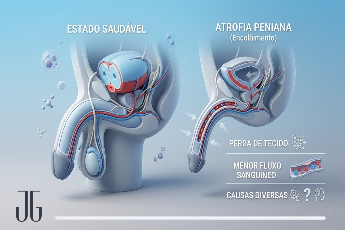 Atrofia peniana: avaliação urológica das causas, sintomas e tratamentos