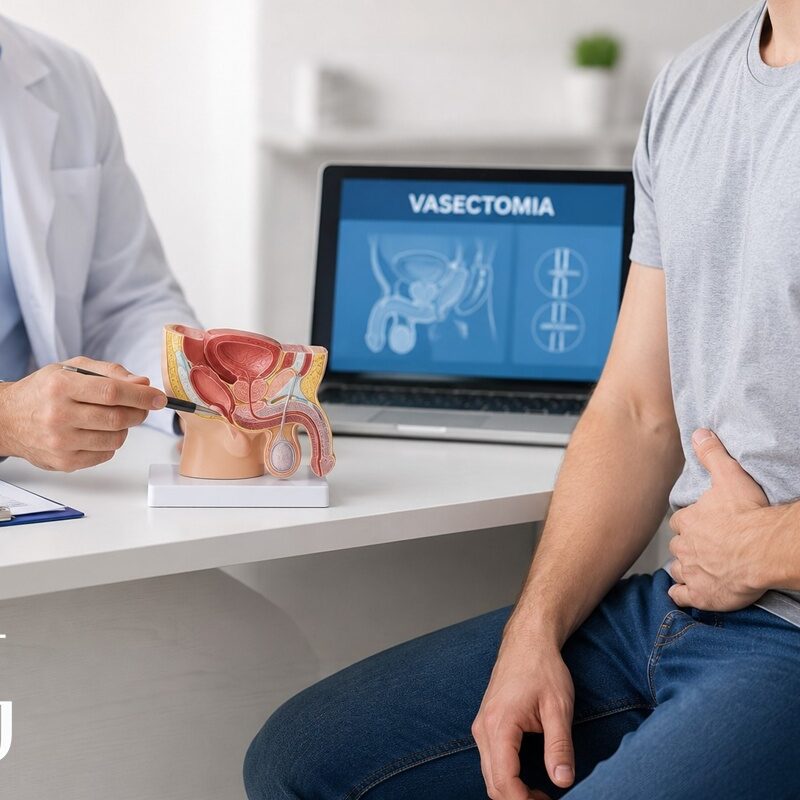 Posso fazer vasectomia e correção de hérnia na mesma cirurgia