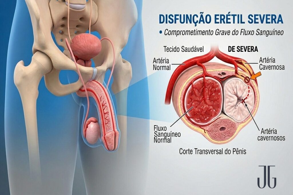 disfunção erétil severa