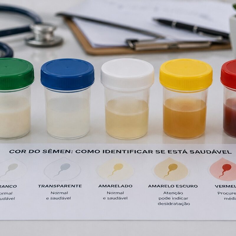 Cor do sêmen como identificar se está saudável