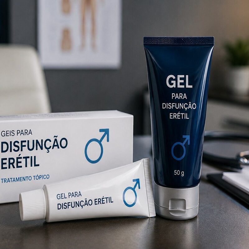 Quais são as principais opções de géis para disfunção erétil