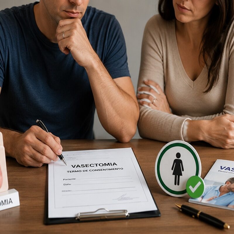 Vasectomia precisa de autorização da esposa