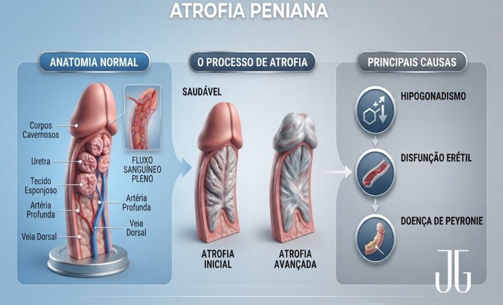 atrofia peniana