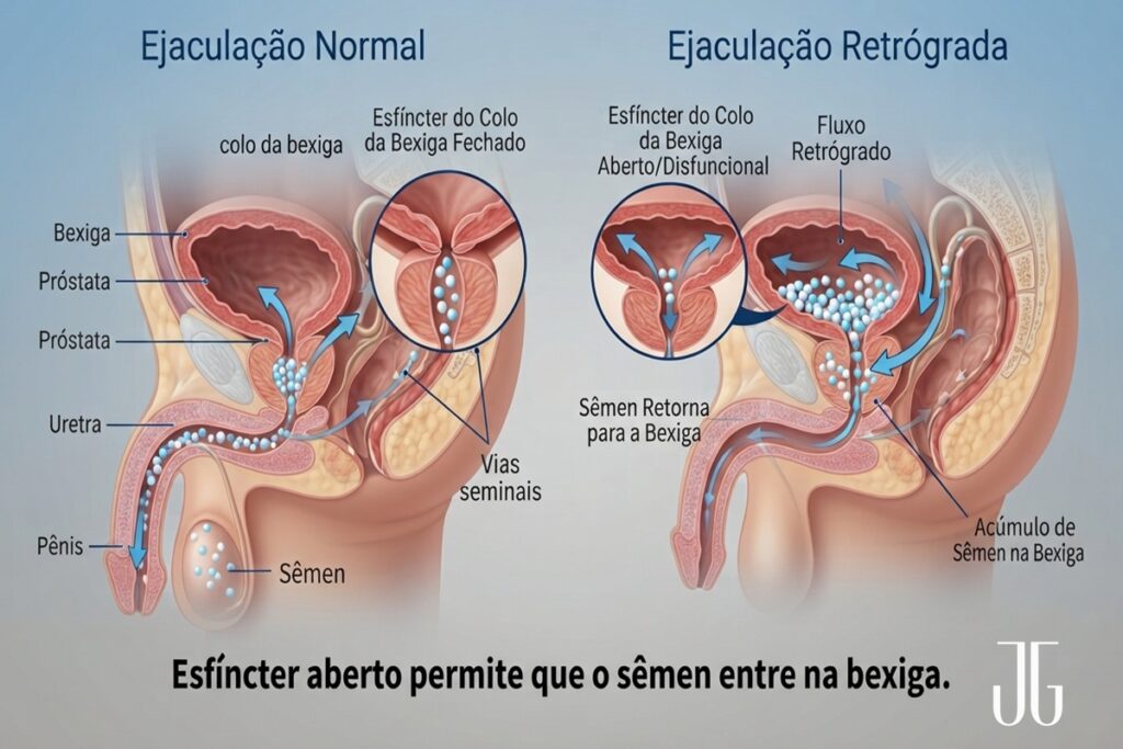 Ejaculação retrógrada